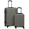vidaXL Ensemble de valises rigides 2 pcs Anthracite ABS
