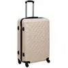 vidaXL Valise rigide Doré ABS