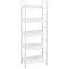 vidaXL Bibliothèque à 5 niveaux noir 60x27,6x158,5cm bois d'ingénierie