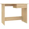 vidaXL Bureau Chêne sonoma 100 x 50 x 76 cm Aggloméré