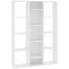 vidaXL Séparateur de pièce/Bibliothèque Blanc 100x24x140 cm