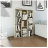 vidaXL Séparateur de pièce/Bibliothèque Chêne sonoma 100x24x140 cm