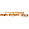 vidaXL Canapés de jardin palette 6 pcs bois marron miel