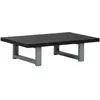 vidaXL Meuble de salle de bain Noir 60x40x16,3 cm