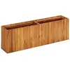 vidaXL Lit surélevé de jardin 150x30x50 cm Bois massif d'acacia