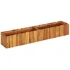 vidaXL Lit surélevé de jardin 150x30x25 cm Bois massif d'acacia