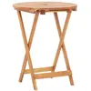 vidaXL Table pliable de jardin 60x75 cm Bois d'acacia massif