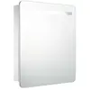 vidaXL Armoire de salle de bain à miroir LED 68x9x80 cm