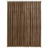 vidaXL Rideau occultant avec crochets Velours Beige 290x245 cm