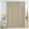 vidaXL Rideau occultant avec crochets Beige 290x245 cm