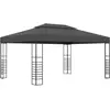 vidaXL Tonnelle 3x4 m Anthracite