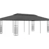 vidaXL Tonnelle de jardin 3 x 6 m Anthracite