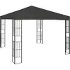 vidaXL Belvédère 3x3 m Anthracite