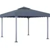 vidaXL Tonnelle 300x300 cm Anthracite Aluminium
