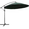 vidaXL Vidaxl Parasol Suspendu Vert 3 M Aluminium