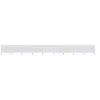 vidaXL Paravent 9 panneaux Tissu 1200 x 80 cm Blanc sable