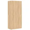 vidaXL Garde-robe Chêne sonoma 90x52x200 cm Aggloméré