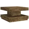 vidaXL Table basse Marron foncé 60x60x35 cm MDF