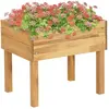 vidaXL Jardinière surélevée 50x40x45 cm Bois massif d'acacia