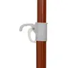vidaXL Parasol avec mât en acier 240 cm Taupe