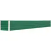 vidaXL Lit surélevé de jardin Acier galvanisé 320x40x45 cm Vert