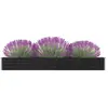 vidaXL Lit surélevé de jardin Acier galvanisé 320x40x45 cm Anthracite