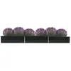 vidaXL Lit surélevé de jardin Acier galvanisé 480x80x45 cm Anthracite
