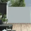 vidaXL Vidaxl Auvent Latéral Rétractable De Patio 120x500 Cm Gris