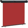 vidaXL Auvent latéral de balcon 170x250 cm Rouge