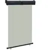 Vidaxl - Auvent latéral de balcon 125x250 cm Gris Gris