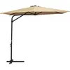 vidaXL Parasol d'extérieur avec mât en acier 300 cm Taupe