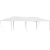 vidaXL Tente de réception 4 x 9 m Blanc