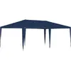 vidaXL Tente de réception 4x6 m bleu