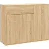 vidaXL Buffet Chêne sonoma 88x30x70 cm Aggloméré