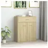 vidaXL Buffet Chêne sonoma 60x30x75 cm Bois d'ingénierie 800714