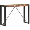 vidaXL Table console 110x35x76 cm Bois de récupération massif