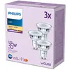 Philips Classic LED Spot GU10 - Warmwit Licht - 35 W - 3 Spots