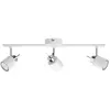 Philips Spot LED encastrable Meranti, 3 points lumineux, 35 W, blanc