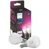 Philips Hue Luster Ampoule Sphérique White and Color E14 Lot de 2