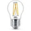 Philips LED Kogellamp Transparant - 40 W - E27 - Dimbaar warmwit licht