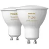 Éclairage connecté Philips Hue White Ambiance GU10 Bluetooth (lot de 2)