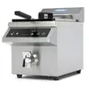 Maxima Friteuse - 8 L - 1 panier - induction - avec robinet de vidange