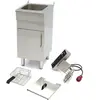 MAXIMA.COM Friteuse professionnelle électrique 16L avec Robinet et Sousbassement