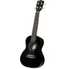 Fazley K23B-W concert ukelele zwart