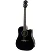 Fazley Fazley Fe118cbk Guitare Folk Électro-Acoustique (Noir)