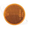 Catadioptre rond orange diamètre 75mm à visser GOPART LA75017