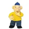 Buurman En Buurman - Pop Geel 25 CM
