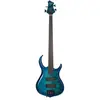 Sire Basses M7+ A4F/TBL basgitaar, fretloos, 4-snarig, elzen + massief esdoorn, transparant blauw