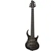 Sire Basses M7+ A6/TBK basgitaar, 6-snarig, swamp ash + massief esdoorn, transparant zwart