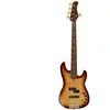 Sire Basses P10 DX5/TS Swamp ash + gevlamd esdoorn 5-snarige actieve b...